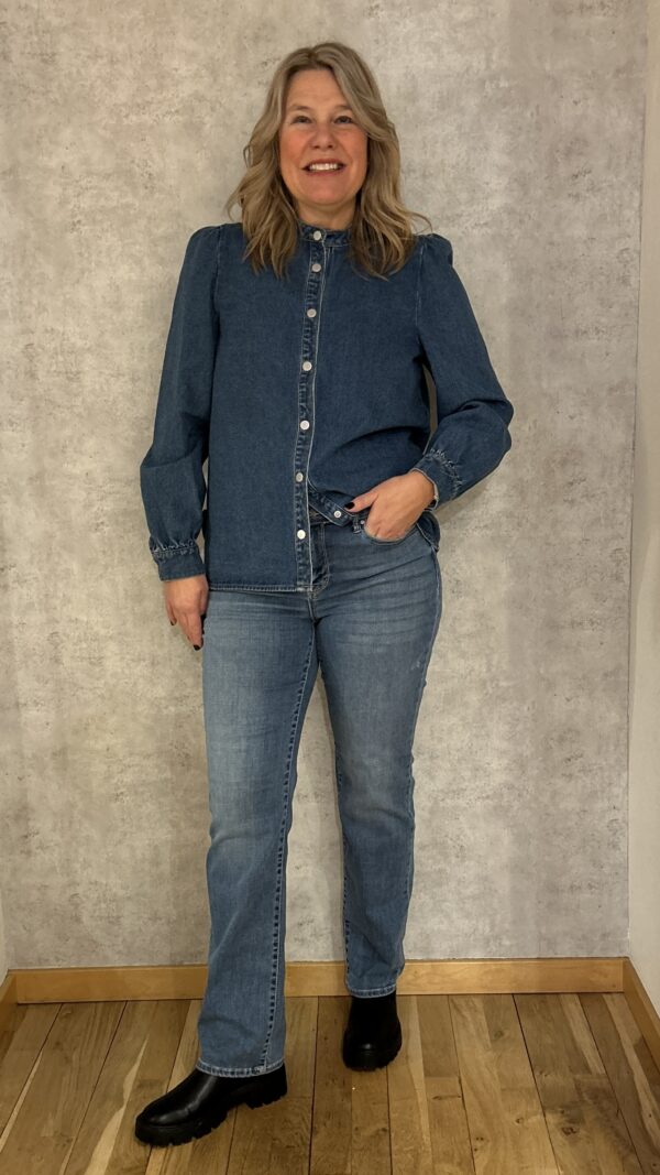 JEANSSKJORTA ONLBELLE L/S SHIRT