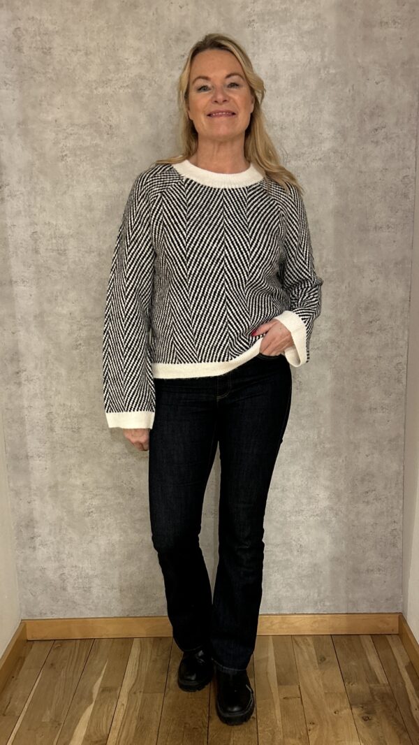 TRÖJA PCOLENA LS O-NECK KNIT