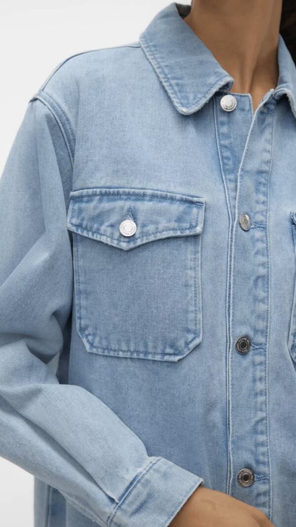 SHACKET VMNAYA OVERSIZED DENIM SHIRT - Image 3