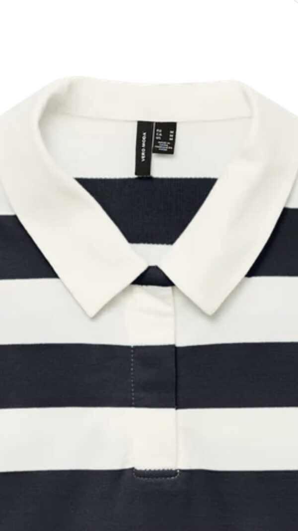 TRÖJA VMPERNILLE LS STRIPED POLO TEE - Image 3