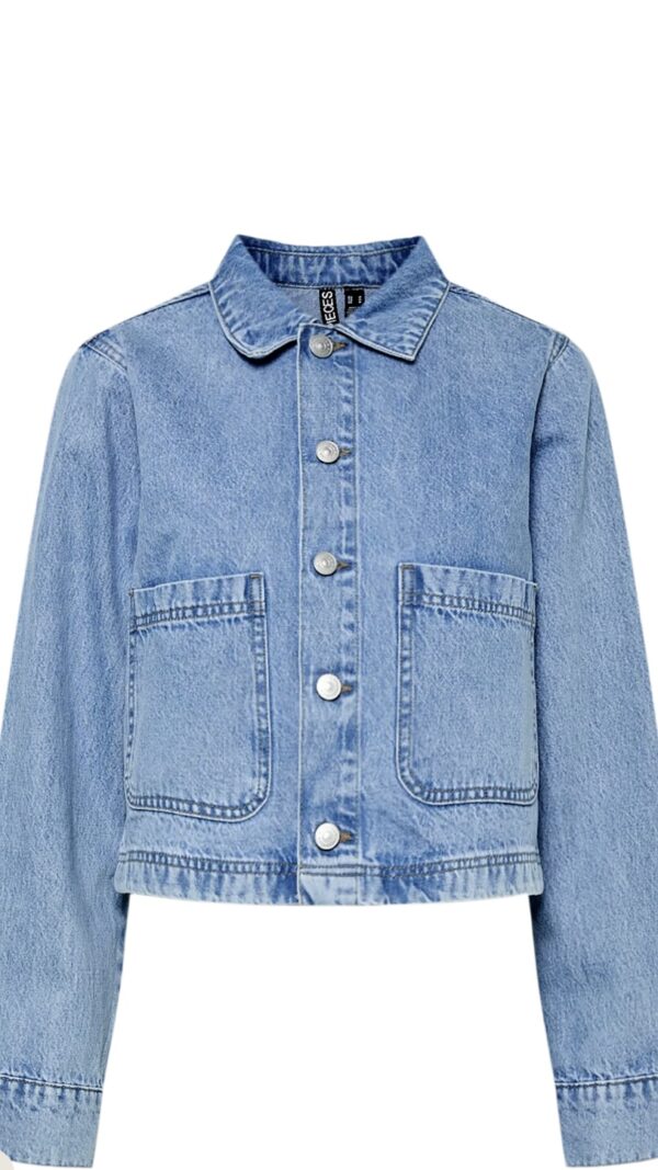 JEANSJACKA PCSKY DENIM JACKET